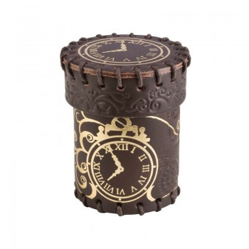 Steampunk odinis kauliukų puodelis